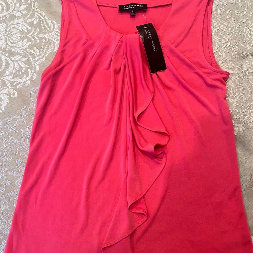 Pink Sleeveless Top by Jones New York